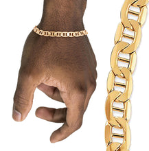 Load image into Gallery viewer, Mens Gold Mariner Bracelet
