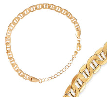 Load image into Gallery viewer, Mens Gold Mariner Bracelet

