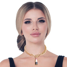 Load image into Gallery viewer, Pink Lipstick Charm Necklace
