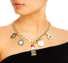 Load image into Gallery viewer, Gold Multi Designer Charm Necklace
