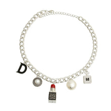 Load image into Gallery viewer, Silver Multi Designer Charm Necklace
