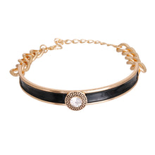 Load image into Gallery viewer, Black Greek Medallion Choker

