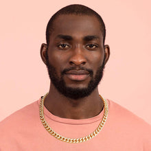 Load image into Gallery viewer, Mens Gold Curb Chain
