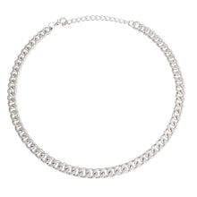 Load image into Gallery viewer, Mens Silver Curb Chain
