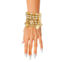 Load image into Gallery viewer, Cream 7 Strand Travel Bracelets
