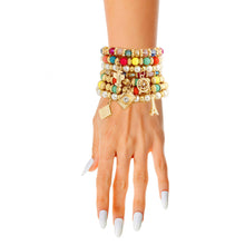 Load image into Gallery viewer, Rainbow 7 Strand Travel Bracelets
