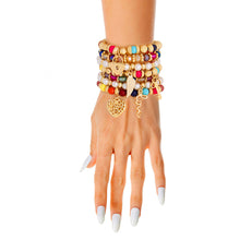 Load image into Gallery viewer, Multi Pearl Love 7 Pcs Bracelets
