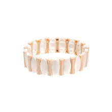 Load image into Gallery viewer, Mixed Metal Oval Bracelet
