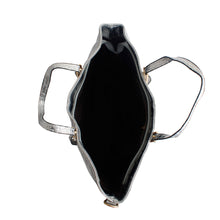 Load image into Gallery viewer, Shiny Silver Croc 3 Pcs Bag Set

