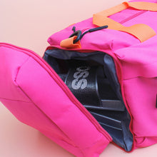 Load image into Gallery viewer, Fuchsia Canvas Travel Duffel
