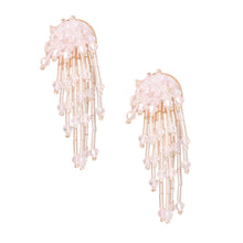 Load image into Gallery viewer, Blush Glass Bead Cluster Studs
