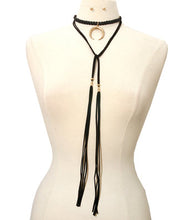 Load image into Gallery viewer, Suede Long Choker
