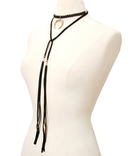 Load image into Gallery viewer, Suede Long Choker
