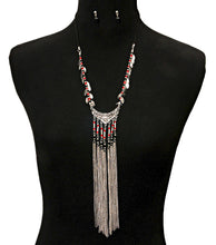Load image into Gallery viewer, Tassel Necklace Set
