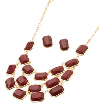 Load image into Gallery viewer, Stoned Layered Necklace Set
