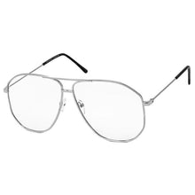 Load image into Gallery viewer, Silver Aviator Blue Light Glasses

