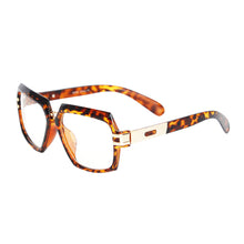 Load image into Gallery viewer, Retro Tortoise Gold Clear Glasses
