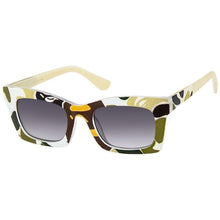 Load image into Gallery viewer, Cream Graphic Print Sunglasses
