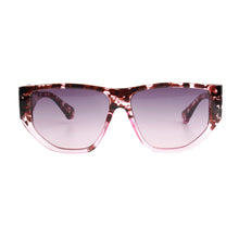 Load image into Gallery viewer, Pink Tortoise Geometric Sunglasses
