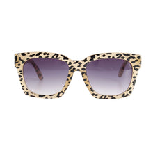 Load image into Gallery viewer, Brown Leopard Kids Wayfarer Sunglasses
