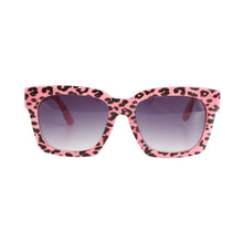 Load image into Gallery viewer, Pink Leopard Kids Wayfarer Sunglasses
