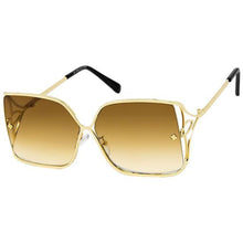 Load image into Gallery viewer, Brown Retro Square Sunglasses
