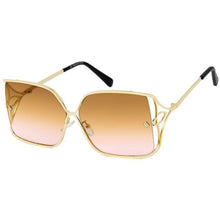 Load image into Gallery viewer, Pink Retro Square Sunglasses
