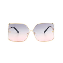 Load image into Gallery viewer, Purple Retro Square Sunglasses
