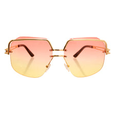 Load image into Gallery viewer, Yellow Square Frameless Sunglasses

