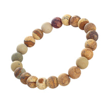Load image into Gallery viewer, Brown Stone 8mm Bracelet
