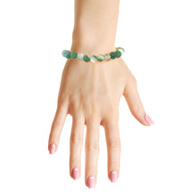 Load image into Gallery viewer, Green Stone 8mm Bracelet
