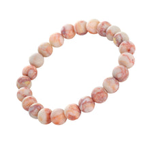 Load image into Gallery viewer, Light Pink Stone 8mm Bracelet
