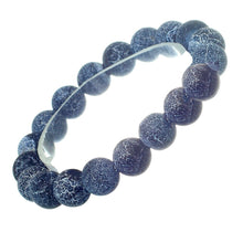 Load image into Gallery viewer, Black Stone 10mm Bracelet
