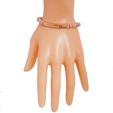 Load image into Gallery viewer, Blessed Lilac Glass Bead Bracelet
