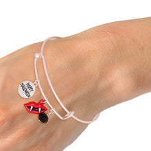 Load image into Gallery viewer, Dracula Charm Halloween Bangle
