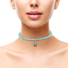 Load image into Gallery viewer, Turquoise Natural Stone Tunderbird Bracelet
