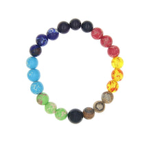 Load image into Gallery viewer, 8mm Color Therapy Stone Bracelet
