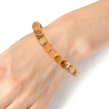 Load image into Gallery viewer, 8mm Brown Therapy Bracelet
