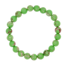 Load image into Gallery viewer, 8mm Green Therapy Bracelet
