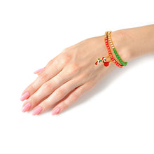 Load image into Gallery viewer, 2 Pcs Candy Cane Bracelet
