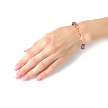 Load image into Gallery viewer, Gray Stone Mama Bear Cub Bracelet
