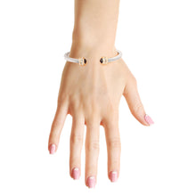 Load image into Gallery viewer, Black Rope Cable Bangle
