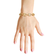 Load image into Gallery viewer, Gold Mariner Chain Bracelet
