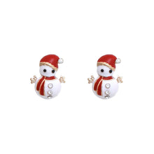 Load image into Gallery viewer, Mini Snowman Studs
