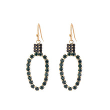 Load image into Gallery viewer, Green Xmas Light Earrings
