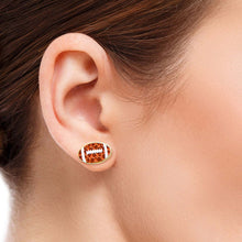 Load image into Gallery viewer, Brown Leather Football Studs
