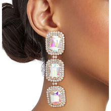 Load image into Gallery viewer, Aurbo Triple Halo Earrings
