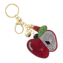 Load image into Gallery viewer, Apple Keychain Bag Charm
