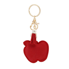 Load image into Gallery viewer, Apple Keychain Bag Charm
