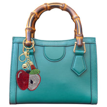 Load image into Gallery viewer, Apple Keychain Bag Charm
